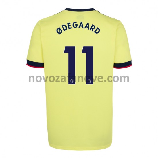 Nogometni Dres Arsenal Martin Odegaard 11 Gostujući 2021-2022 Kratkih Rukava
