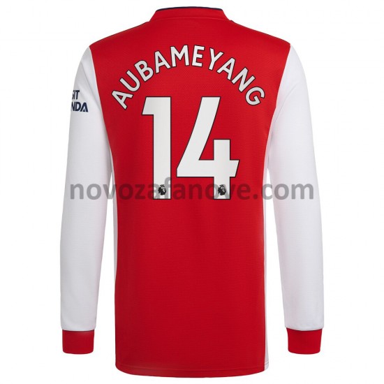Nogometni Dres Arsenal Pierre-Emerick Aubameyang 14 Domaći 2021-2022 Dugim Rukavima