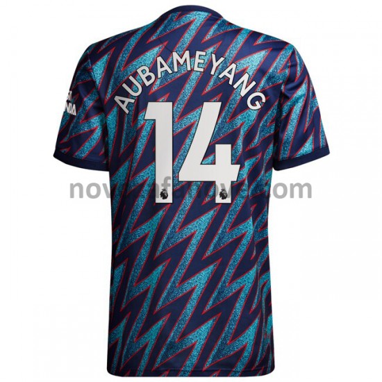 Nogometni Dres Arsenal Pierre-Emerick Aubameyang 14 Treći 2021-2022 Kratkih Rukava