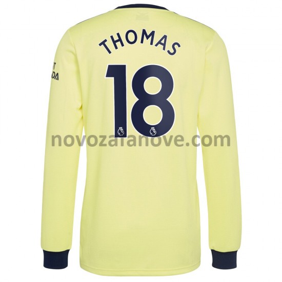 Nogometni Dres Arsenal Thomas Partey 18 Gostujući 2021-2022 Dugim Rukavima