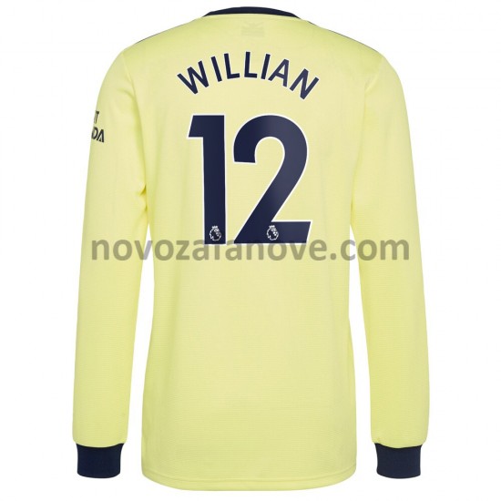 Nogometni Dres Arsenal Willian 12 Gostujući 2021-2022 Dugim Rukavima