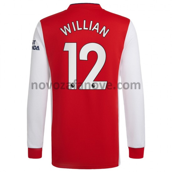 Nogometni Dres Arsenal Willian 12 Domaći 2021-2022 Dugim Rukavima