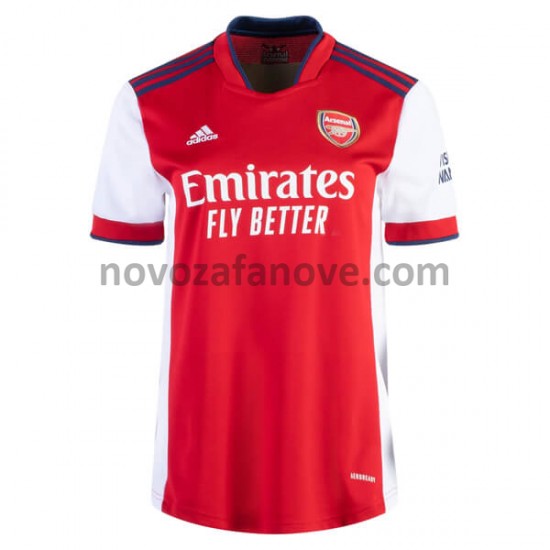 Nogometni Dres Arsenal Ženska Domaći 2021-2022 Kratkih Rukava