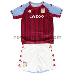 Nogometni Dres Aston Villa Dječji Domaći 2021-2022 Kratkih Rukava