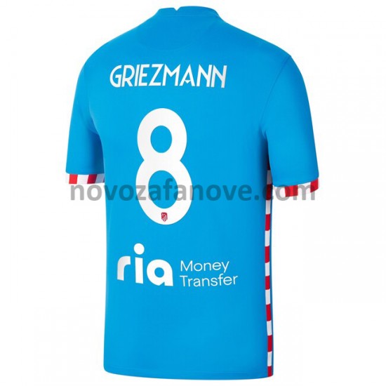 Nogometni Dres Atlético Madrid Antoine Griezmann 8 Treći 2021-2022 Kratkih Rukava