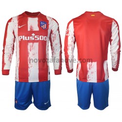 Nogometni Dres Atlético Madrid Dječji Domaći 2021-2022 Dugim Rukavima