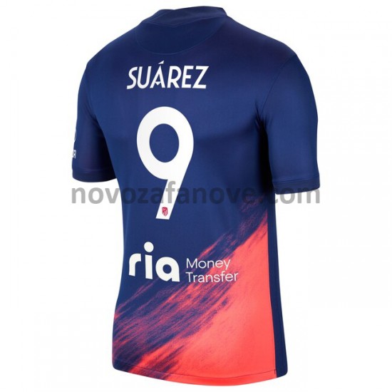 Nogometni Dres Atlético Madrid Luis Suárez 9 Gostujući 2021-2022 Kratkih Rukava