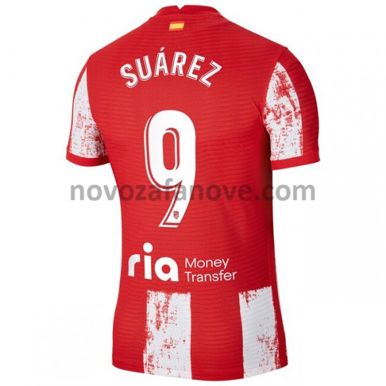 Nogometni Dres Atlético Madrid Luis Suárez 9 Domaći 2021-2022 Kratkih Rukava