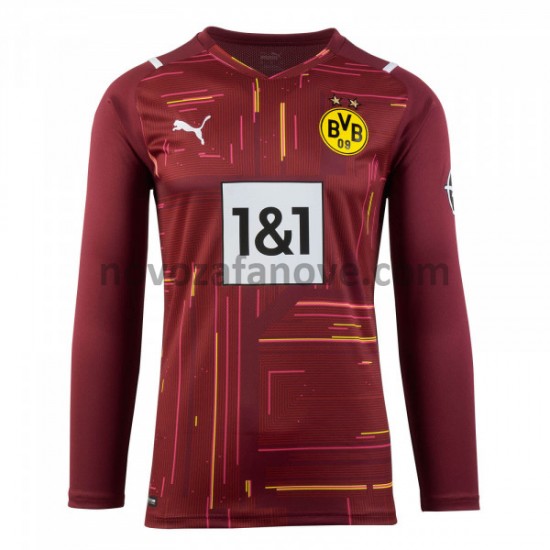 Nogometni Dres Borussia Dortmund Golmanski M001 2021-2022 Dugim Rukavima