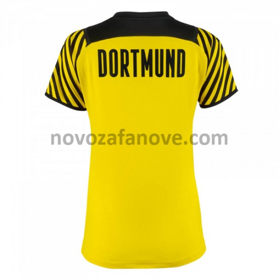 Nogometni Dres Borussia Dortmund Ženska Domaći 2021-2022 Kratkih Rukava