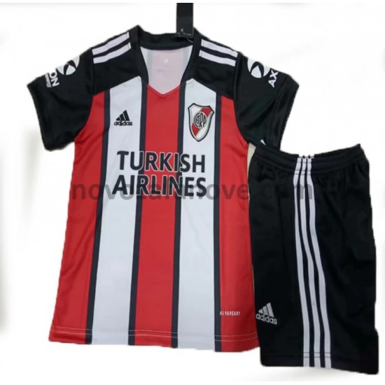 Nogometni Dres CA River Plate Dječji Treći 2021-2022 Kratkih Rukava