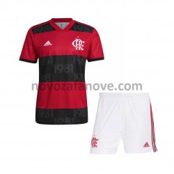 Nogometni Dres CR Flamengo Dječji Domaći 2021-2022 Kratkih Rukava