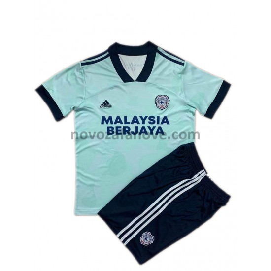 Nogometni Dres Cardiff City Dječji Treći 2021-2022 Kratkih Rukava
