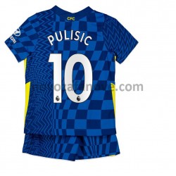 Nogometni Dres Chelsea Christian Pulisic 10 Dječji Domaći 2021-2022 Kratkih Rukava
