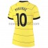 Nogometni Dres Chelsea Christian Pulisic 10 Ženska Gostujući 2021-2022 Kratkih Rukava