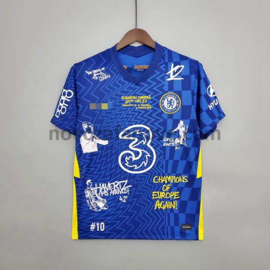 Nogometni Dres Chelsea Graffiti Domaći 2021-2022 Kratkih Rukava