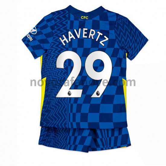 Nogometni Dres Chelsea Kai Havertz 29 Dječji Domaći 2021-2022 Kratkih Rukava