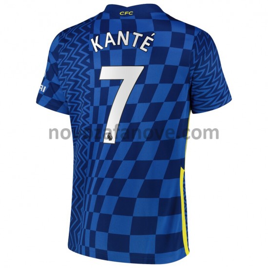 Nogometni Dres Chelsea Kante 7 Domaći 2021-2022 Kratkih Rukava