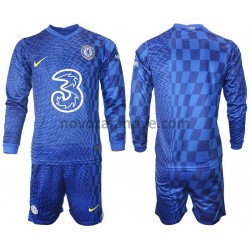 Nogometni Dres Chelsea Dječji Domaći 2021-2022 Dugim Rukavima