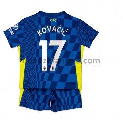 Nogometni Dres Chelsea Mateo Kovacic 17 Dječji Domaći 2021-2022 Kratkih Rukava