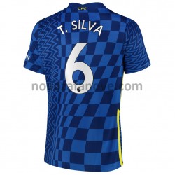 Nogometni Dres Chelsea T. Silva 6 Domaći 2021-2022 Kratkih Rukava