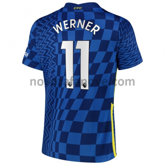 Nogometni Dres Chelsea Timo Werner 11 Domaći 2021-2022 Kratkih Rukava