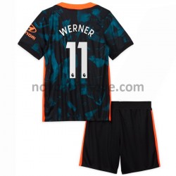Nogometni Dres Chelsea Timo Werner 11 Dječji Treći 2021-2022 Kratkih Rukava