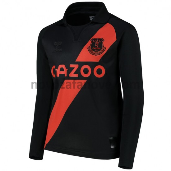 Nogometni Dres Everton Gostujući 2021-2022 Dugim Rukavima