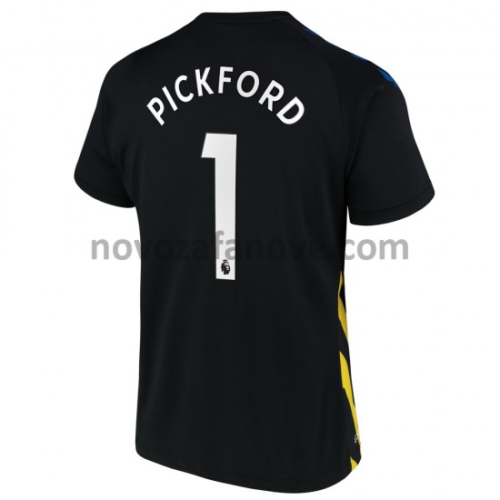 Nogometni Dres Everton Golmanski Jordan Pickford 1 Domaći 2021-2022 Kratkih Rukava