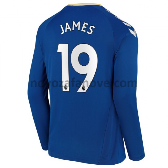 Nogometni Dres Everton James Rodriguez 19 Domaći 2021-2022 Dugim Rukavima