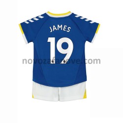 Nogometni Dres Everton James Rodriguez 19 Dječji Domaći 2021-2022 Kratkih Rukava
