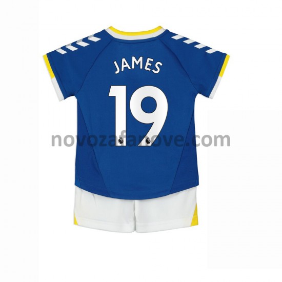 Nogometni Dres Everton James Rodriguez 19 Dječji Domaći 2021-2022 Kratkih Rukava