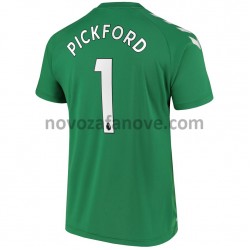 Nogometni Dres Everton Jordan Pickford 1 Golmanski Gostujući 2021-2022 Kratkih Rukava