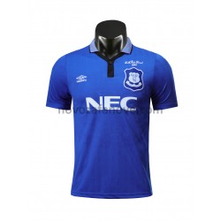 Nogometni Dres Everton Retro Domaći 1995 Kratkih Rukava