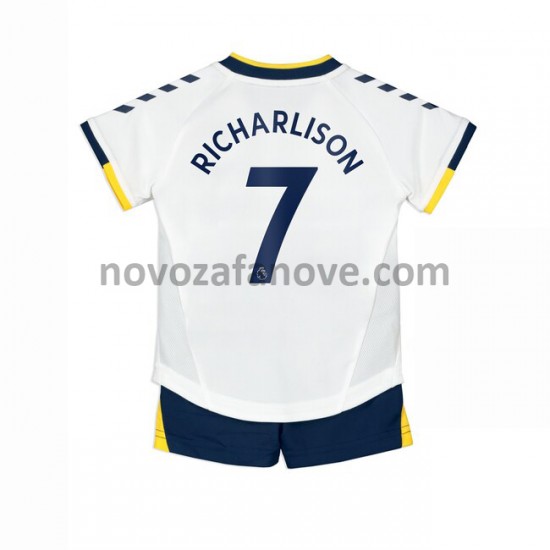 Nogometni Dres Everton Richarlison Andrade 7 Dječji Treći 2021-2022 Kratkih Rukava