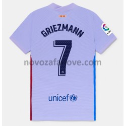 Nogometni Dres FC Barcelona Antoine Griezmann 7 Gostujući 2021-2022 Kratkih Rukava