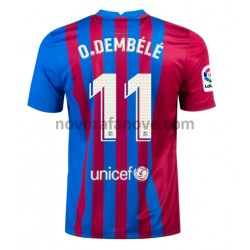 Nogometni Dres FC Barcelona Ousmane Dembele 11 Domaći 2021-2022 Kratkih Rukava
