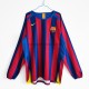 Nogometni Dres FC Barcelona Retro Domaći 2005-2006 Dugim Rukavima