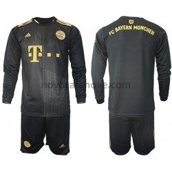 Nogometni Dres FC Bayern München Dječji Gostujući 2021-2022 Dugim Rukavima