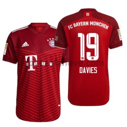 Nogometni Dres FC Bayern München Alphonso Davies 19 Domaći 2021-2022 Kratkih Rukava