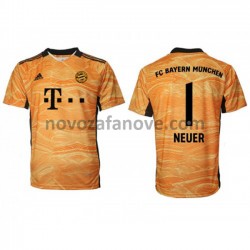 Nogometni Dres FC Bayern München Golmanski Manuel Neuer 1 Domaći 2021-2022 Kratkih Rukava