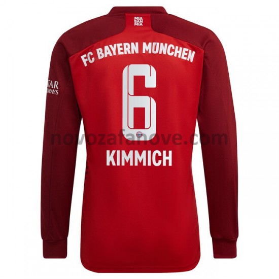 Nogometni Dres FC Bayern München Joshua Kimmich 6 Domaći 2021-2022 Dugim Rukavima
