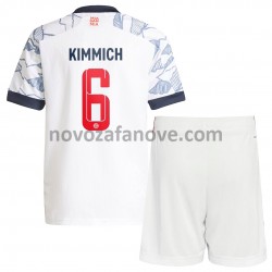 Nogometni Dres FC Bayern München Joshua Kimmich 6 Dječji Treći 2021-2022 Kratkih Rukava