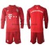 Nogometni Dres FC Bayern München Dječji Domaći 2021-2022 Dugim Rukavima