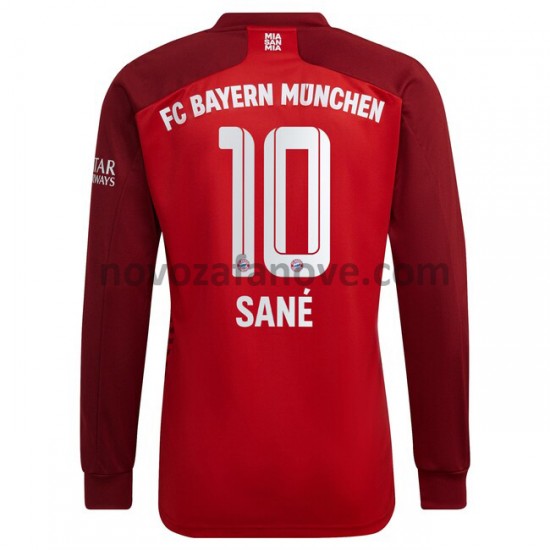 Nogometni Dres FC Bayern München Leroy Sane 10 Domaći 2021-2022 Dugim Rukavima