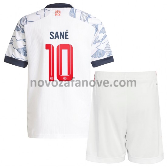 Nogometni Dres FC Bayern München Leroy Sane 10 Dječji Treći 2021-2022 Kratkih Rukava