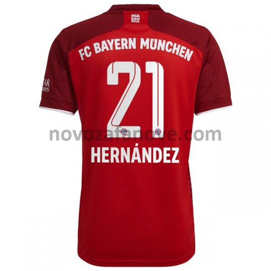 Nogometni Dres FC Bayern München Lucas Hernandez 21 Domaći 2021-2022 Kratkih Rukava