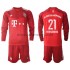 Nogometni Dres FC Bayern München Lucas Hernandez 21 Dječji Domaći 2021-2022 Dugim Rukavima