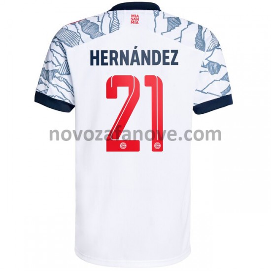 Nogometni Dres FC Bayern München Lucas Hernandez 21 Treći 2021-2022 Kratkih Rukava
