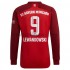 Nogometni Dres FC Bayern München Robert Lewandowski 9 Domaći 2021-2022 Dugim Rukavima